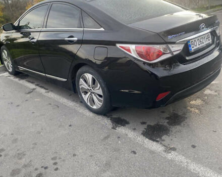 Чорний Хендай Соната, об'ємом двигуна 2.4 л та пробігом 208 тис. км за 11700 $, фото 14 на Automoto.ua