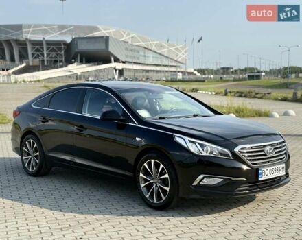 Черный Хендай Соната, объемом двигателя 2 л и пробегом 158 тыс. км за 9900 $, фото 14 на Automoto.ua