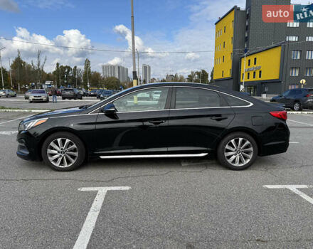 Черный Хендай Соната, объемом двигателя 2.36 л и пробегом 170 тыс. км за 9500 $, фото 8 на Automoto.ua