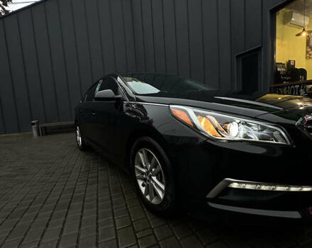 Черный Хендай Соната, объемом двигателя 2.36 л и пробегом 300 тыс. км за 9000 $, фото 30 на Automoto.ua