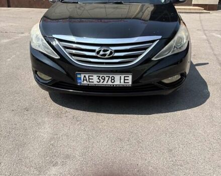 Черный Хендай Соната, объемом двигателя 2 л и пробегом 168 тыс. км за 7200 $, фото 12 на Automoto.ua