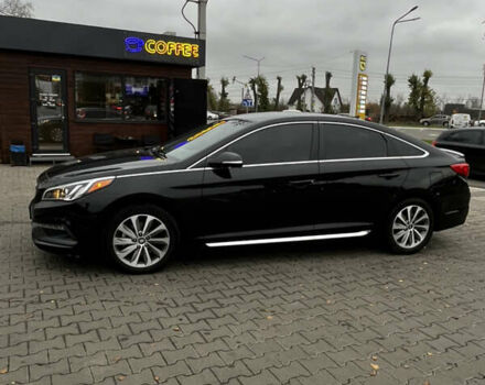 Черный Хендай Соната, объемом двигателя 2.36 л и пробегом 144 тыс. км за 10999 $, фото 18 на Automoto.ua