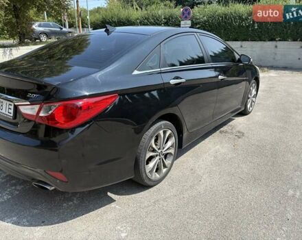 Черный Хендай Соната, объемом двигателя 2 л и пробегом 168 тыс. км за 7200 $, фото 9 на Automoto.ua