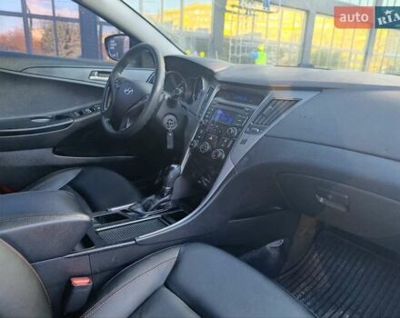 Хендай Соната 2014 у Полтаві на Automoto.ua Чорний Хендай Соната, об'ємом двигуна 2 л та пробігом 250 тис. км за 6499 $, фото 9 на Automoto.ua