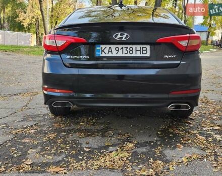 Хендай Соната 2014 у Кам'янське (Дніпродзержинськ) на Automoto.ua Чорний Хендай Соната, об'ємом двигуна 2.36 л та пробігом 229 тис. км за 8700 $, фото 3 на Automoto.ua