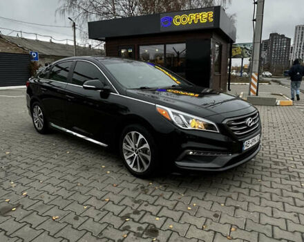 Черный Хендай Соната, объемом двигателя 2.36 л и пробегом 144 тыс. км за 10999 $, фото 23 на Automoto.ua