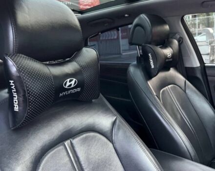 Черный Хендай Соната, объемом двигателя 2.4 л и пробегом 182 тыс. км за 10700 $, фото 5 на Automoto.ua