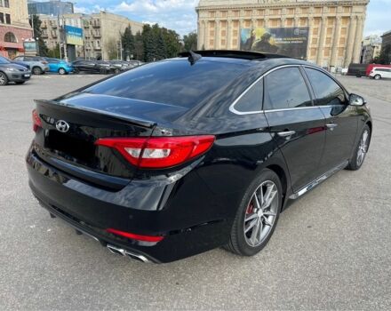 Чорний Хендай Соната, об'ємом двигуна 2 л та пробігом 127 тис. км за 12200 $, фото 6 на Automoto.ua