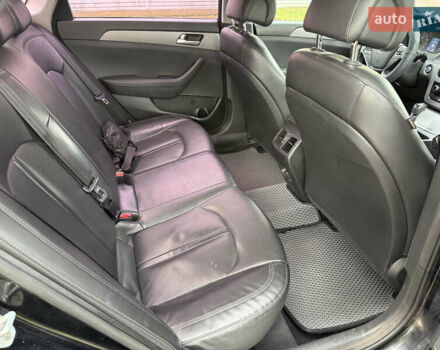 Черный Хендай Соната, объемом двигателя 2 л и пробегом 249 тыс. км за 7500 $, фото 32 на Automoto.ua