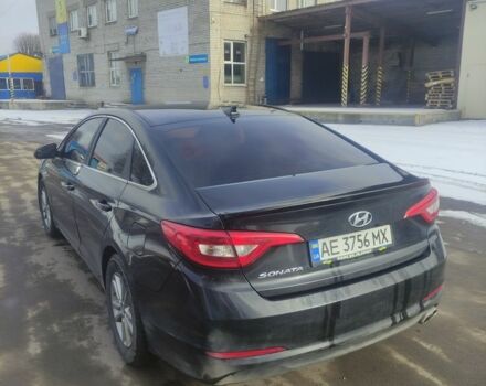 Чорний Хендай Соната, об'ємом двигуна 2.4 л та пробігом 191 тис. км за 8500 $, фото 1 на Automoto.ua