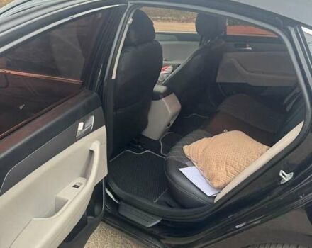 Чорний Хендай Соната, об'ємом двигуна 2.36 л та пробігом 203 тис. км за 8000 $, фото 15 на Automoto.ua