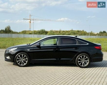 Чорний Хендай Соната, об'ємом двигуна 2 л та пробігом 158 тис. км за 10200 $, фото 5 на Automoto.ua