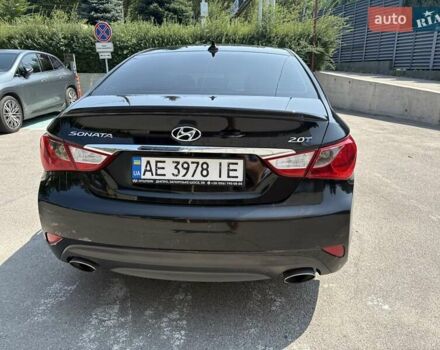 Черный Хендай Соната, объемом двигателя 2 л и пробегом 168 тыс. км за 7200 $, фото 8 на Automoto.ua