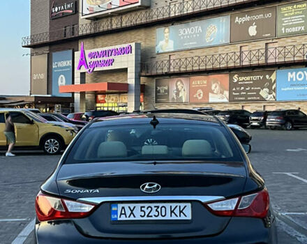 Черный Хендай Соната, объемом двигателя 2.36 л и пробегом 120 тыс. км за 9100 $, фото 15 на Automoto.ua
