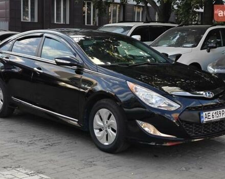 Черный Хендай Соната, объемом двигателя 2.4 л и пробегом 225 тыс. км за 10700 $, фото 6 на Automoto.ua