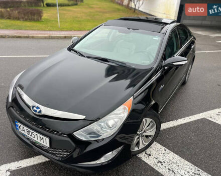 Черный Хендай Соната, объемом двигателя 2.36 л и пробегом 113 тыс. км за 12777 $, фото 8 на Automoto.ua