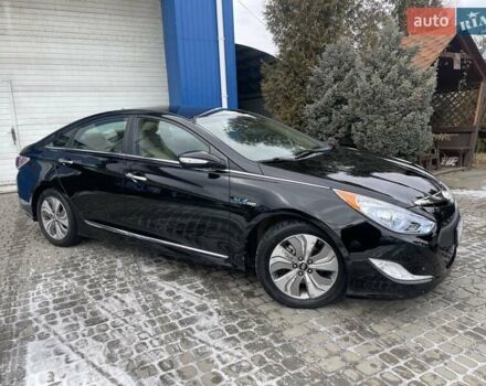 Черный Хендай Соната, объемом двигателя 2.36 л и пробегом 165 тыс. км за 10400 $, фото 2 на Automoto.ua