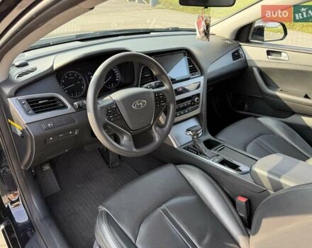 Черный Хендай Соната, объемом двигателя 2 л и пробегом 158 тыс. км за 9900 $, фото 20 на Automoto.ua