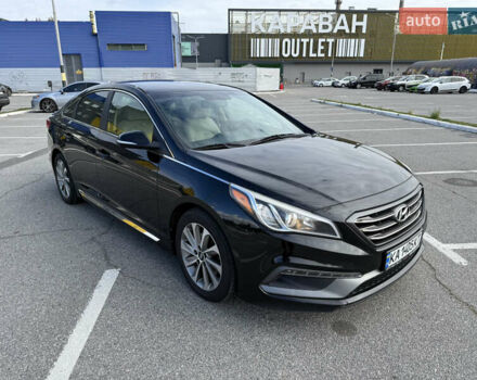 Черный Хендай Соната, объемом двигателя 2.36 л и пробегом 170 тыс. км за 9500 $, фото 5 на Automoto.ua