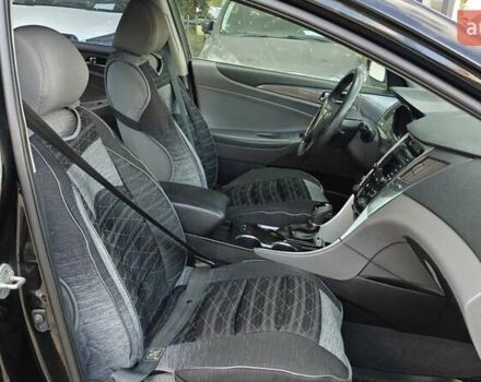 Черный Хендай Соната, объемом двигателя 2.4 л и пробегом 225 тыс. км за 10700 $, фото 21 на Automoto.ua