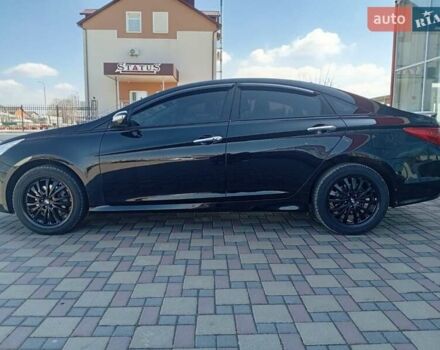 Черный Хендай Соната, объемом двигателя 2.36 л и пробегом 90 тыс. км за 8600 $, фото 7 на Automoto.ua