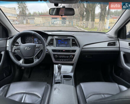 Черный Хендай Соната, объемом двигателя 2 л и пробегом 249 тыс. км за 7500 $, фото 33 на Automoto.ua