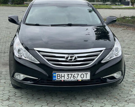 Черный Хендай Соната, объемом двигателя 2 л и пробегом 190 тыс. км за 7600 $, фото 5 на Automoto.ua