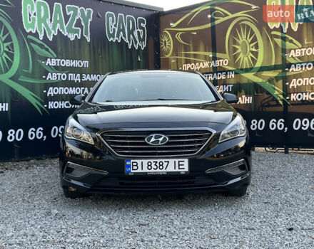 Черный Хендай Соната, объемом двигателя 2.36 л и пробегом 166 тыс. км за 10700 $, фото 3 на Automoto.ua