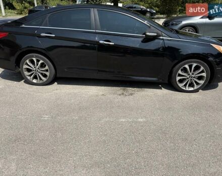 Черный Хендай Соната, объемом двигателя 2 л и пробегом 168 тыс. км за 7200 $, фото 10 на Automoto.ua