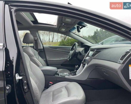 Черный Хендай Соната, объемом двигателя 2.36 л и пробегом 113 тыс. км за 12777 $, фото 7 на Automoto.ua