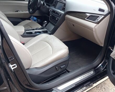 Чорний Хендай Соната, об'ємом двигуна 2.4 л та пробігом 137 тис. км за 10700 $, фото 1 на Automoto.ua