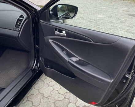 Черный Хендай Соната, объемом двигателя 2 л и пробегом 190 тыс. км за 7600 $, фото 37 на Automoto.ua