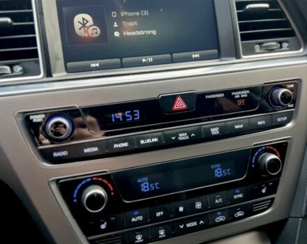 Черный Хендай Соната, объемом двигателя 2.4 л и пробегом 150 тыс. км за 12000 $, фото 13 на Automoto.ua