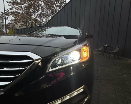 Черный Хендай Соната, объемом двигателя 2.36 л и пробегом 300 тыс. км за 9000 $, фото 31 на Automoto.ua