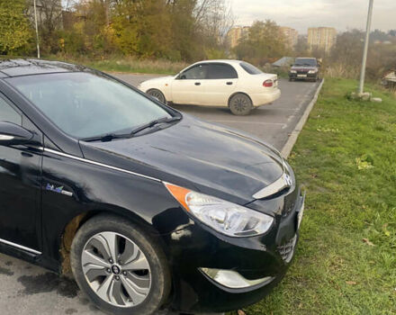 Чорний Хендай Соната, об'ємом двигуна 2.4 л та пробігом 208 тис. км за 11700 $, фото 12 на Automoto.ua