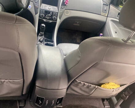 Чорний Хендай Соната, об'ємом двигуна 2.4 л та пробігом 208 тис. км за 11700 $, фото 2 на Automoto.ua