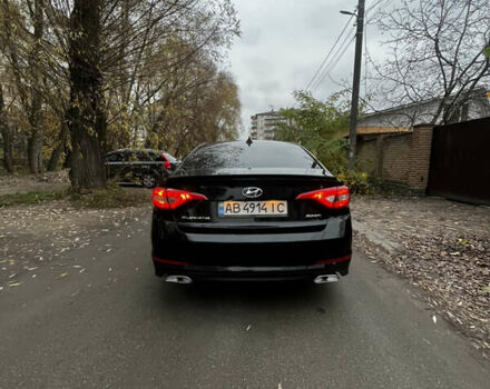 Черный Хендай Соната, объемом двигателя 2.36 л и пробегом 144 тыс. км за 10999 $, фото 5 на Automoto.ua