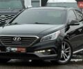 Черный Хендай Соната, объемом двигателя 2 л и пробегом 123 тыс. км за 12800 $, фото 1 на Automoto.ua