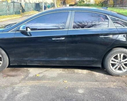 Черный Хендай Соната, объемом двигателя 2 л и пробегом 208 тыс. км за 10800 $, фото 21 на Automoto.ua