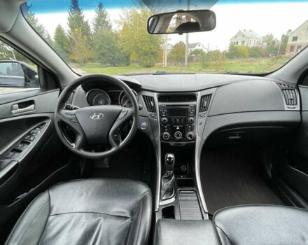 Черный Хендай Соната, объемом двигателя 2 л и пробегом 190 тыс. км за 7600 $, фото 47 на Automoto.ua