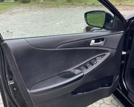 Черный Хендай Соната, объемом двигателя 2 л и пробегом 190 тыс. км за 7600 $, фото 20 на Automoto.ua