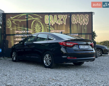 Черный Хендай Соната, объемом двигателя 2.36 л и пробегом 166 тыс. км за 10700 $, фото 7 на Automoto.ua