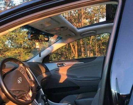 Чорний Хендай Соната, об'ємом двигуна 2.4 л та пробігом 129 тис. км за 13000 $, фото 5 на Automoto.ua