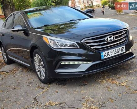 Хендай Соната 2014 у Кам'янське (Дніпродзержинськ) на Automoto.ua Чорний Хендай Соната, об'ємом двигуна 2.36 л та пробігом 229 тис. км за 8700 $, фото 4 на Automoto.ua