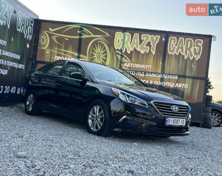 Черный Хендай Соната, объемом двигателя 2.36 л и пробегом 166 тыс. км за 10700 $, фото 4 на Automoto.ua