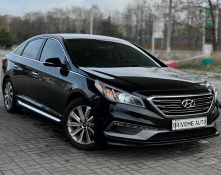Чорний Хендай Соната, об'ємом двигуна 2.4 л та пробігом 145 тис. км за 9599 $, фото 2 на Automoto.ua