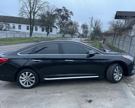 Черный Хендай Соната, объемом двигателя 2.4 л и пробегом 152 тыс. км за 9450 $, фото 12 на Automoto.ua