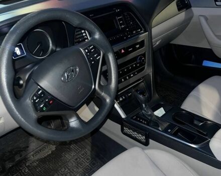 Черный Хендай Соната, объемом двигателя 2.4 л и пробегом 240 тыс. км за 8500 $, фото 5 на Automoto.ua