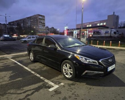 Черный Хендай Соната, объемом двигателя 2.4 л и пробегом 240 тыс. км за 8500 $, фото 3 на Automoto.ua