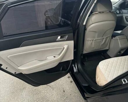 Черный Хендай Соната, объемом двигателя 2.36 л и пробегом 141 тыс. км за 10200 $, фото 9 на Automoto.ua